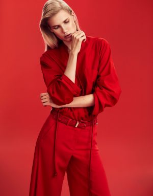 Yulia Terentieva Poses in Red-Hot Looks for Grazia Italy – Fashion Gone ...