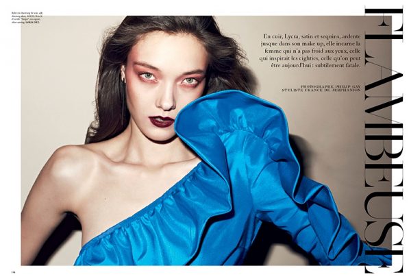 Yumi Lambert Turns Up the Glam Factor in Air France Madame – Fashion ...