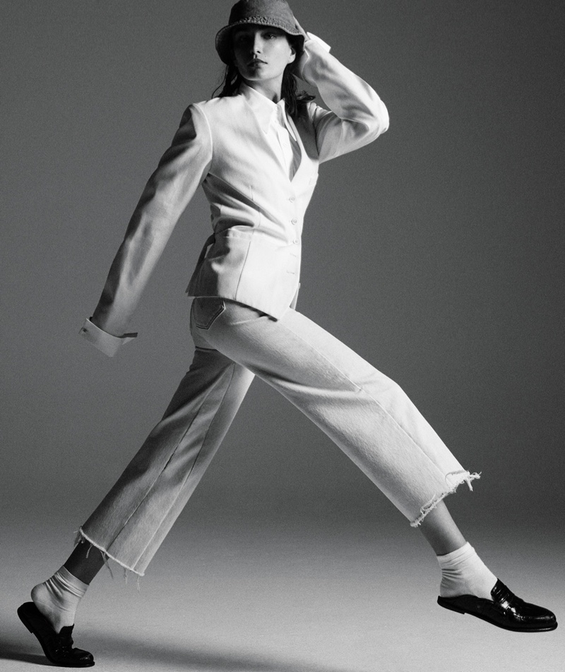 Andreea Diaconu Takes on Spring Outerwear for WSJ. Magazine – Fashion ...