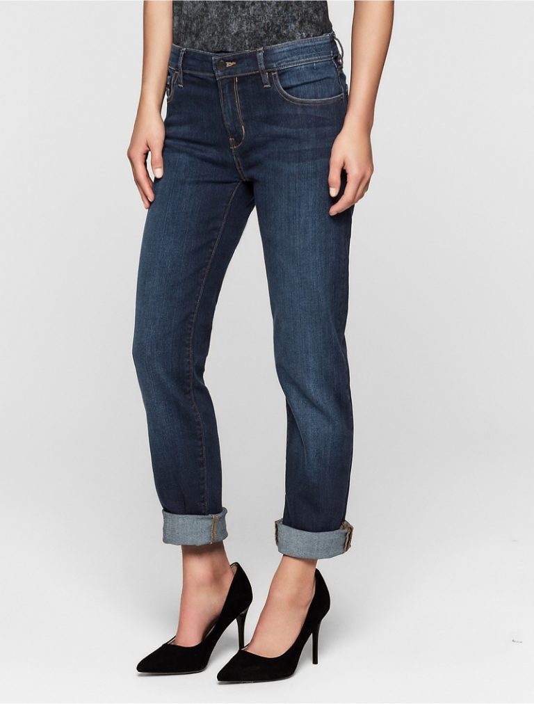 CALVIN KLEIN JEANS HIGH RISE STRAIGHT - Your Box Cy