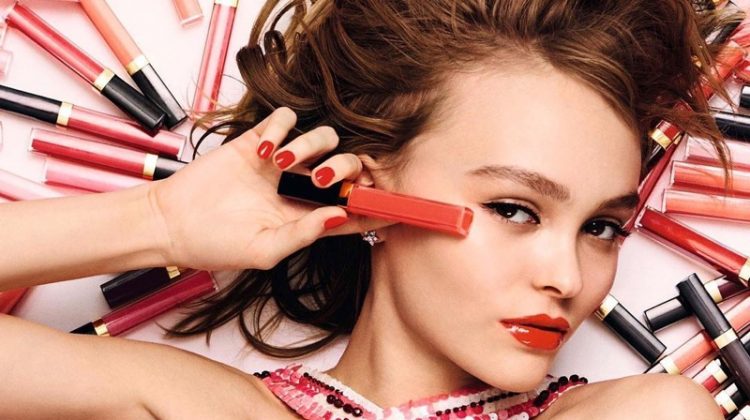 Lily-Rose Depp stars in Chanel's Coco Rouge Gloss campaign