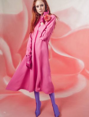 Natalie Westling Looks Pretty in Pink Styles for Vogue China – Fashion ...