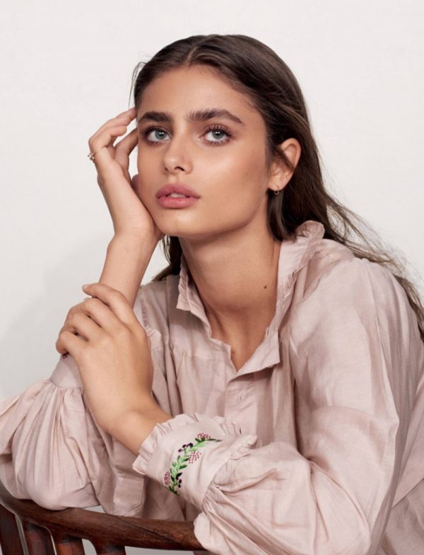 Taylor Hill Gives a Lesson in Nonchalant Style for Glamour France ...