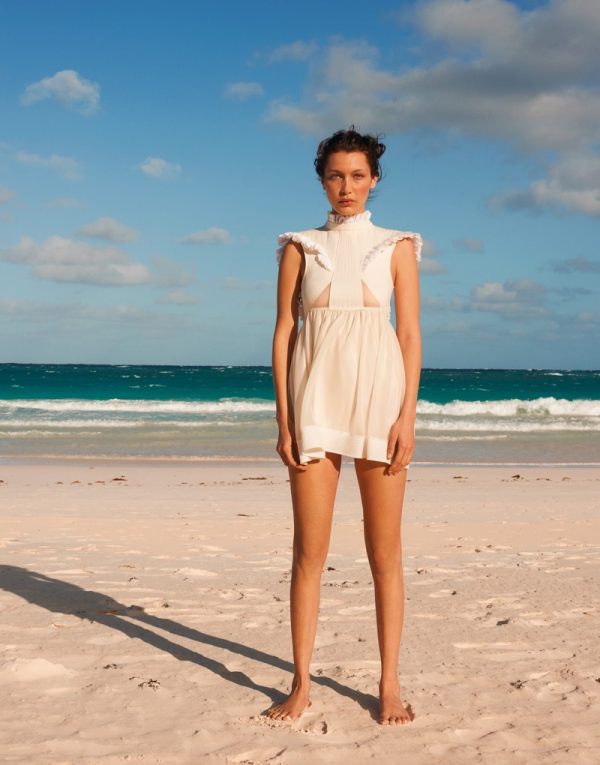 Bella Hadid Models Vacation-Ready Looks for PORTER Magazine – Fashion ...