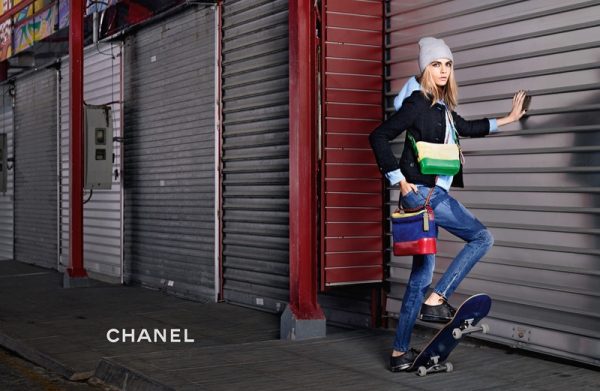 Cara Delevingne Looks Tomboy Chic in Chanel 'Gabrielle' Ad – Fashion ...