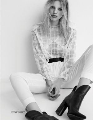 Daphne Groeneveld Models Sultry Looks For The Fashionable Lampoon 