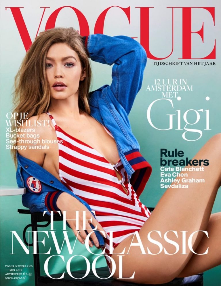 Gigi Hadid Models The Tommyxgigi Collection For Vogue Netherlands 