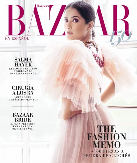 Salma Hayek Graces the Pages of Harper's Bazaar Mexico – Fashion Gone Rogue