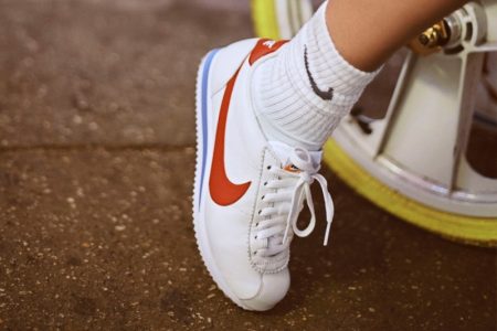 Bella Hadid Nike 'Cortez' Sneaker 2017 Campaign