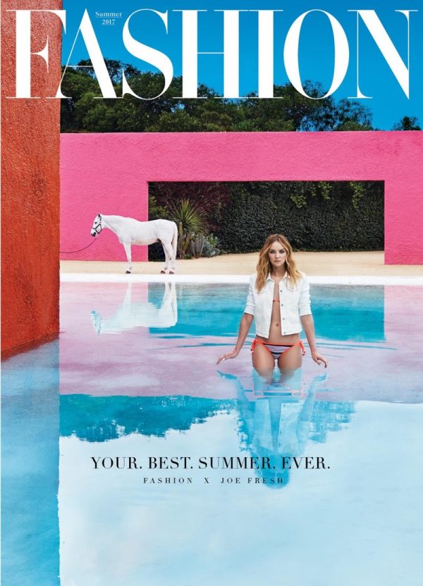 Heather Marks FASHION Magazine Summer 2017 Cover Photos