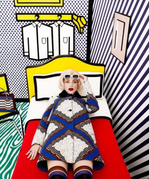 Jessica Stam Transforms Into Pop Art for Harper's Bazaar – Fashion Gone ...