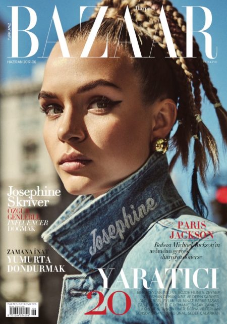 Josephine Skriver Takes on Street Style for Harper's Bazaar Turkey ...