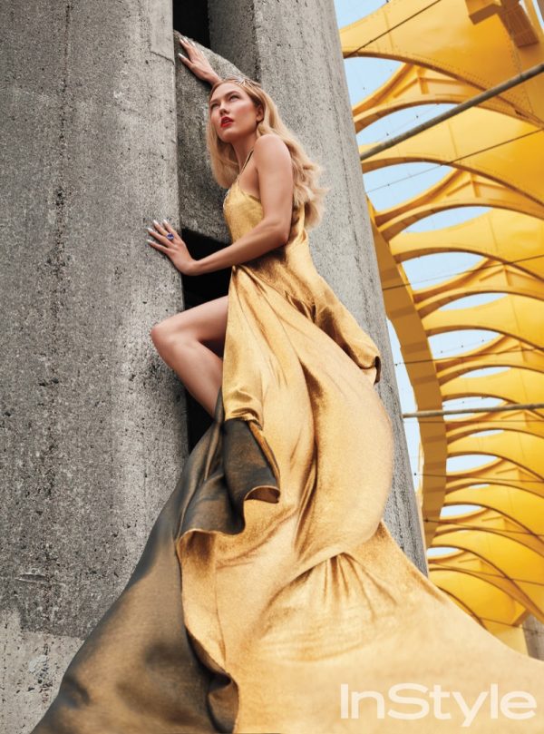 Karlie Kloss Plays a Glamorous Super Hero for InStyle Magazine ...