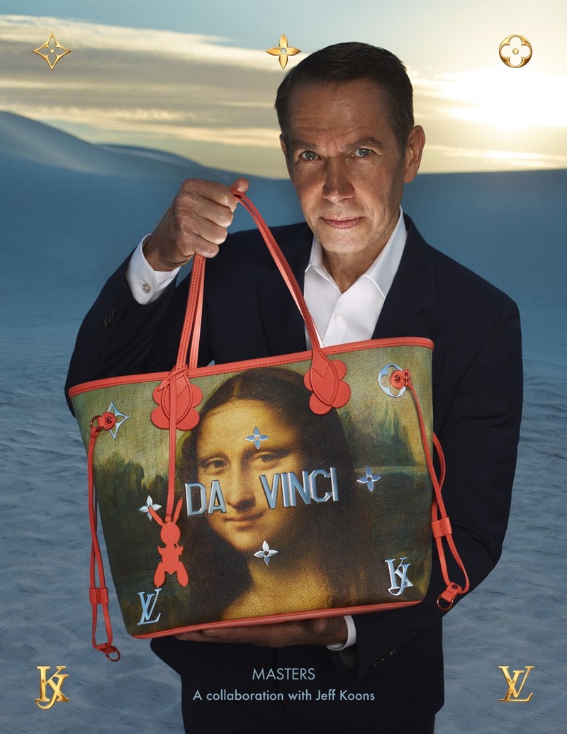 Jeff Koons - Mona Lisa Leonardo da Vinci Bag for Louis Vuitton