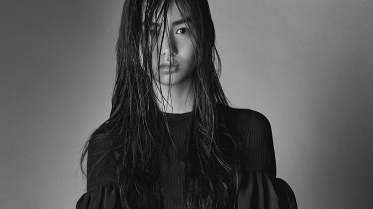 Estelle Chen stars in Vera Wang's spring 2017 campaign