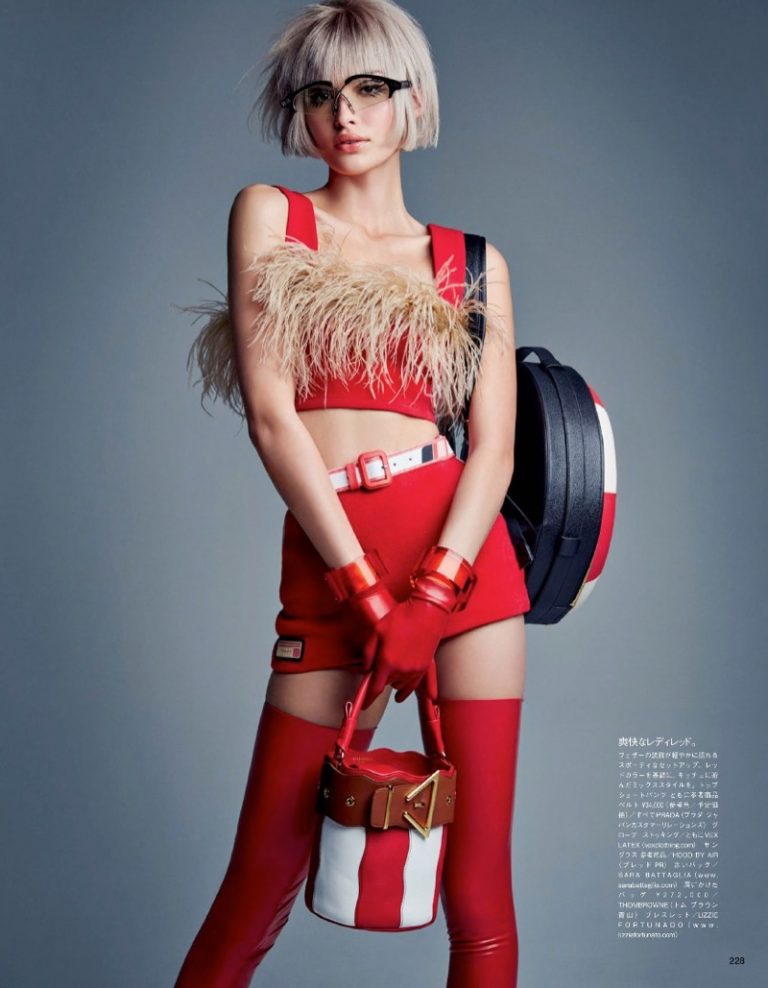 Grace Elizabeth is a Modern Day Pin-Up in Vogue Japan | Fashion Gone Rogue