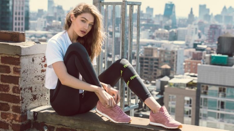 Gigi Hadid stars in Reebok Classic 2017 campaign