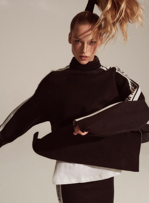 Hannah Ferguson Gets Sporty Glam in V Magazine