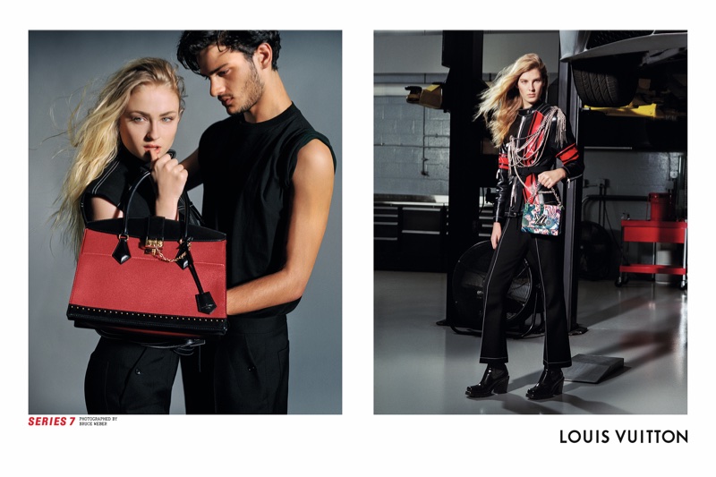 Louis Vuitton first campaign with Ghesquière
