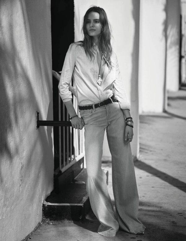 Tilda Lindstam Poses In Cool Summer Styles For Elle France