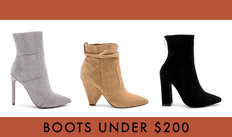 Shop Affordable Booties Under $200 