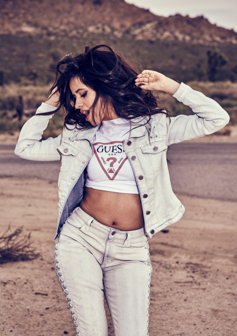 Camila Cabello Guess Jeans Fall Winter 2017 Campaign