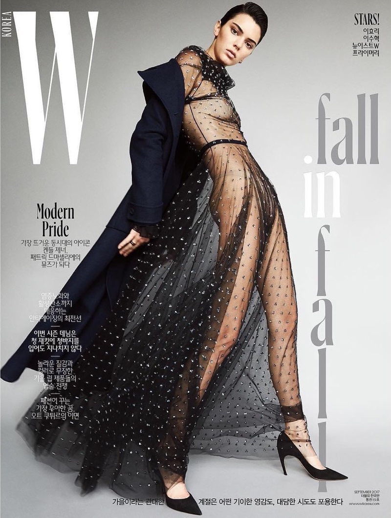 Kendall Jenner Looks Divine in Dior for W Korea