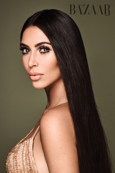 Kim Kardashian Delivers Cher Vibes for Harper's Bazaar Arabia – Fashion ...