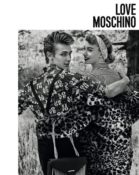 Love Moschino Channels Rockabilly Style for Fall 2017 Campaign ...