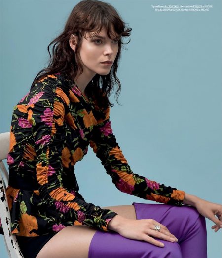 Meghan Collison Models Sleek Fashions for Dress to Kill