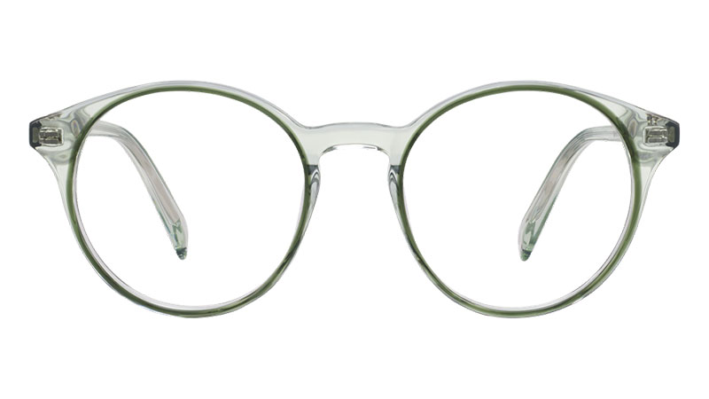 Warby Parker Morgan Glasses in Traced Clover Crystal $145