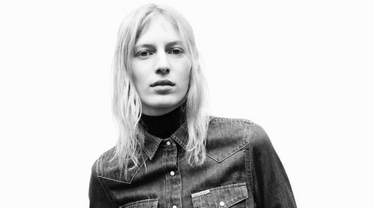 Julia Nobis fronts Calvin Klein Jeans' fall-winter 2017 campaign
