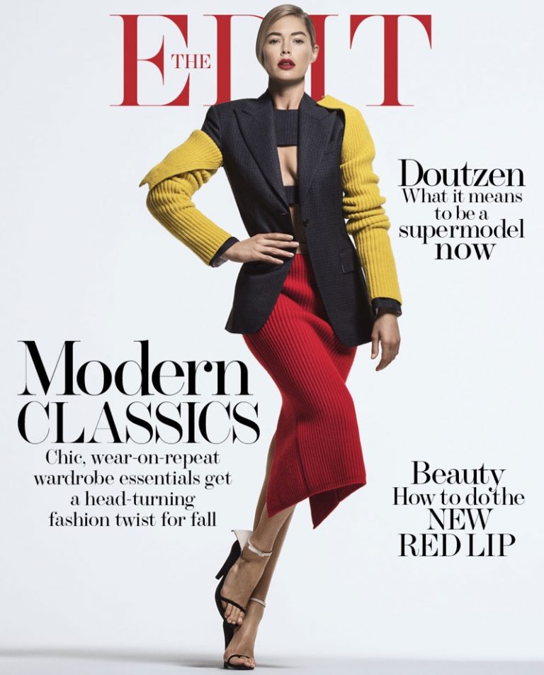 Doutzen Kroes Models Fashion Forward Looks for The Edit