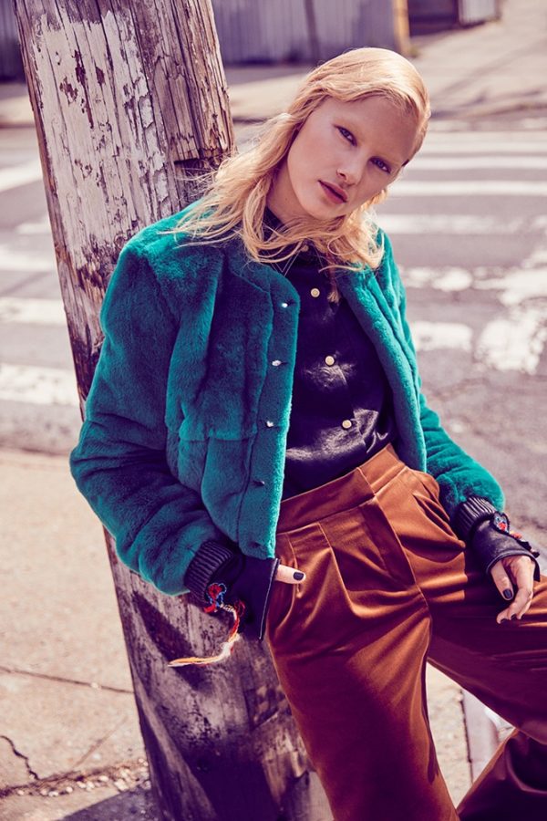 Hannah Holman Poses in Colorful Fall Looks for ELLE Kazakhstan ...