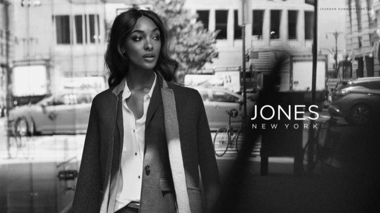 Jourdan Dunn stars in Jones New York fall-winter 2017 campaign