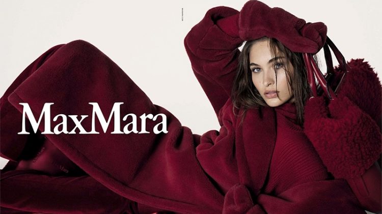 Grace Elizabeth stars in Max Mara's fall-winter 2017 campaign