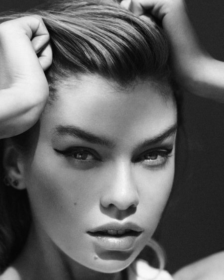 Stella Maxwell Enchants in Minimal Makeup Looks for Grazia UK