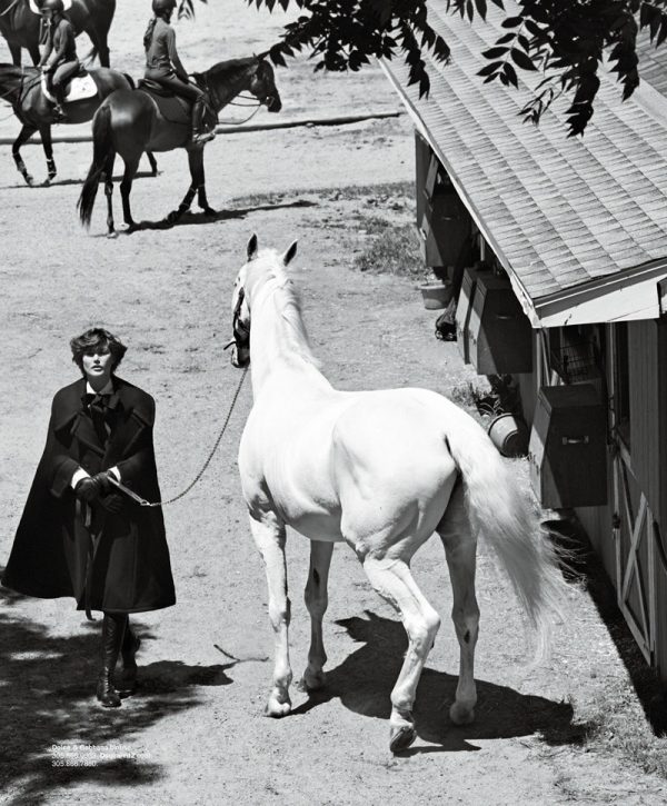 Catherine McNeil Takes On Equestrian Style for Bal Harbour Magazine