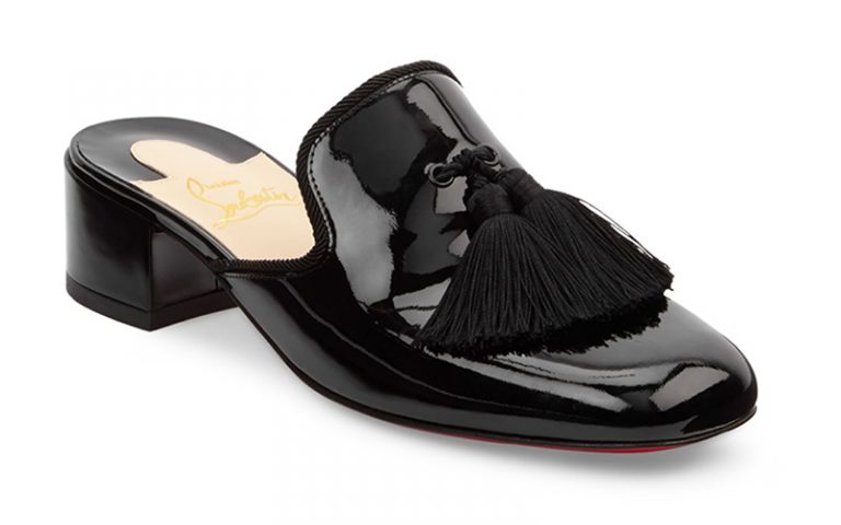 Christian Louboutin Mules | Velvet Mules | Shop Buy