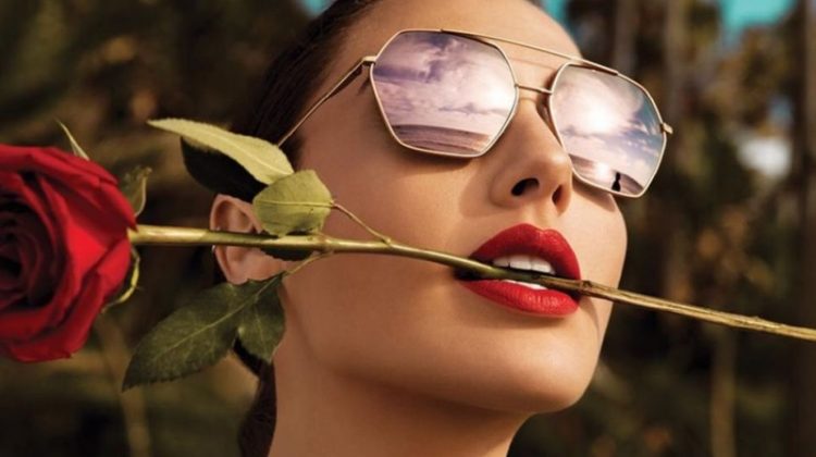 Gal Gadot Stuns in New Eyewear Campaign