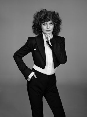 Susan Sarandon Wears Chic Suiting in ELLE UK Cover Shoot – Fashion Gone ...