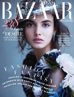 Blanca Padilla | Haute Couture Editorial | Harper's Bazaar Singapore