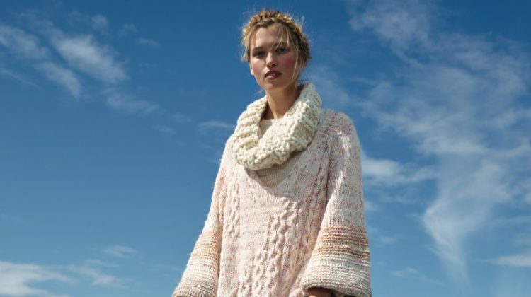 Free People Cupcake Tunic Sweater, Loopy Mango Cleopatra Handknit Cowl and Intimately Free People Warm Nights Legging