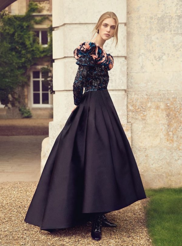 Hedvig Palm | Haute Couture Fashion Editorial | Harper's Bazaar UK