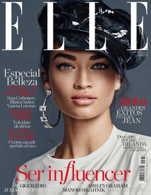 Shanina Shaik Wears Black & White Styles for ELLE Spain – Fashion Gone ...