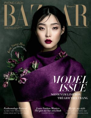 Sunghee Kim, Ji Hye Park Blossom for Harper's Bazaar Vietnam Cover ...