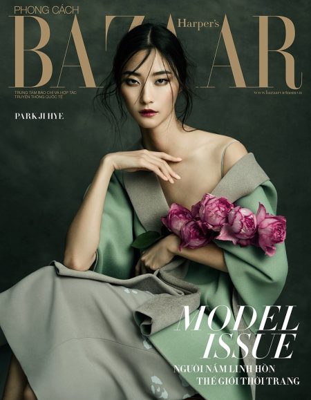 Sunghee Kim, Ji Hye Park Blossom for Harper's Bazaar Vietnam Cover ...
