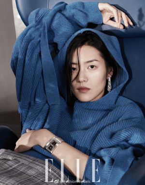 Liu Wen Models Elegant Ensembles for ELLE China – Fashion Gone Rogue