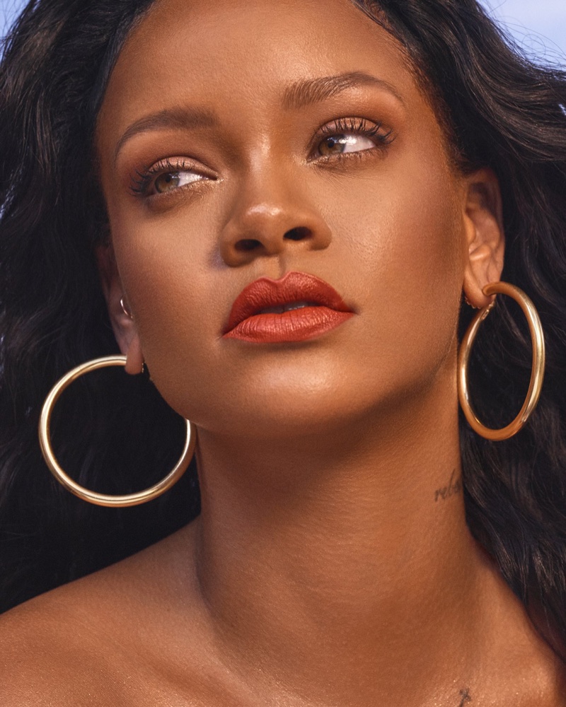 Rihanna Mattemoiselle Lipsticks Ad Campaign Fenty Beauty
