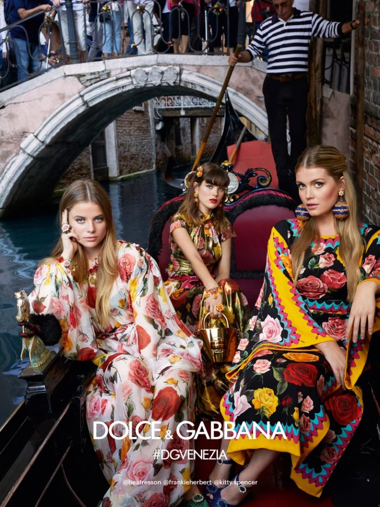 Dolce & Gabbana Heads to Venice for Spring 2018 Campaign – Fashion Gone ...